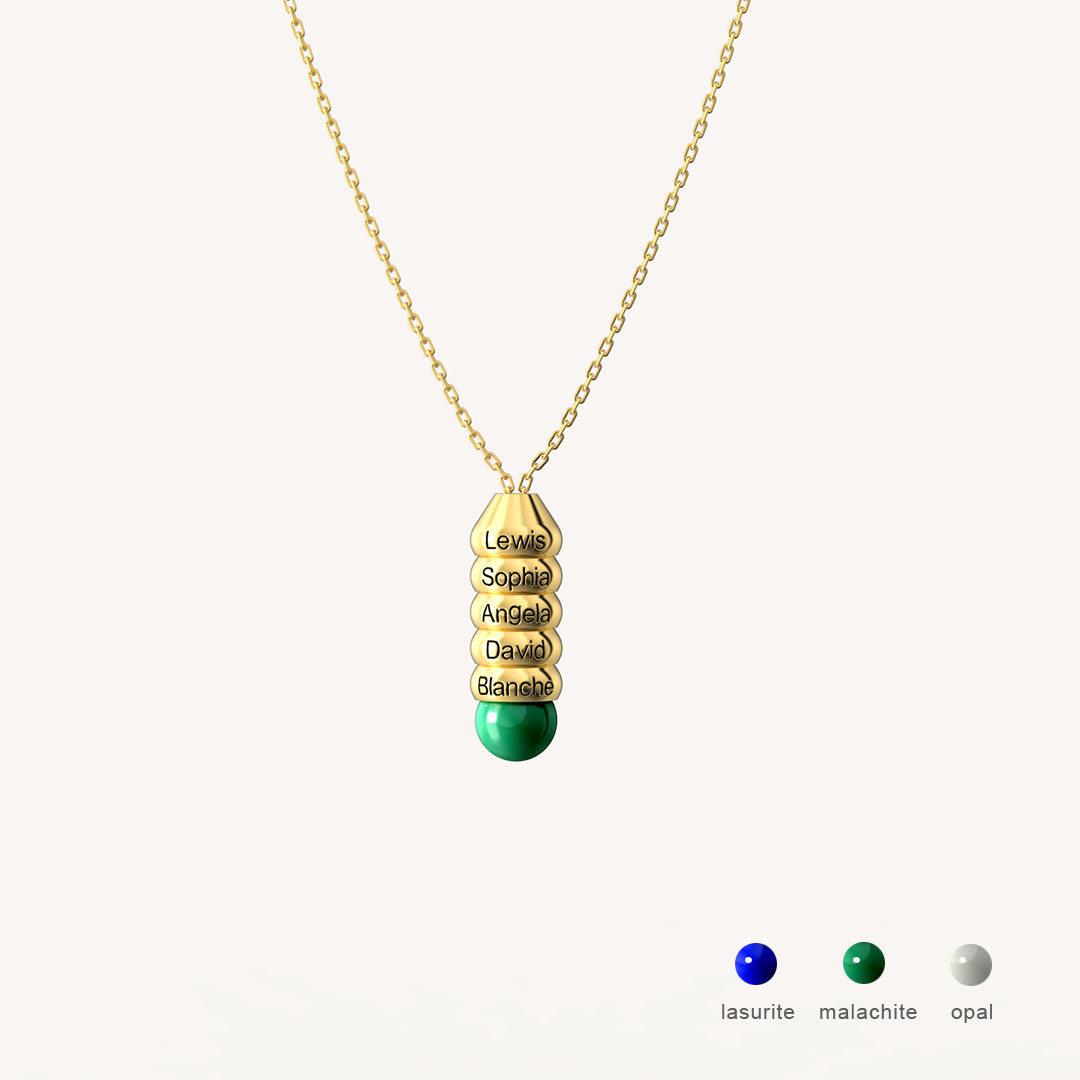 Tapered Bead Necklace