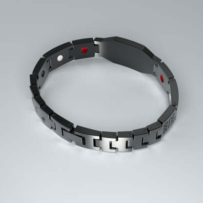 Father's Day - Personalized Magnetic Therapy Bracelet for Men