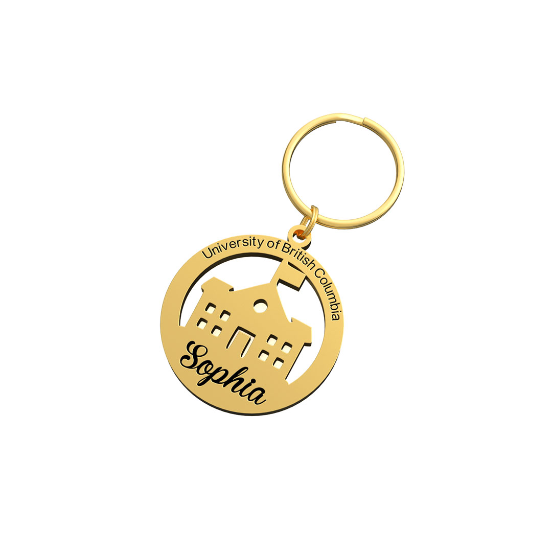 Back-to-School Gifts🎁 Personalized School Name Necklace & Keychain