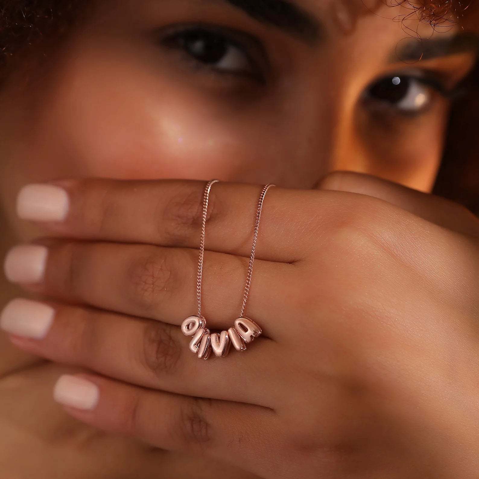 Name Bubble Necklace