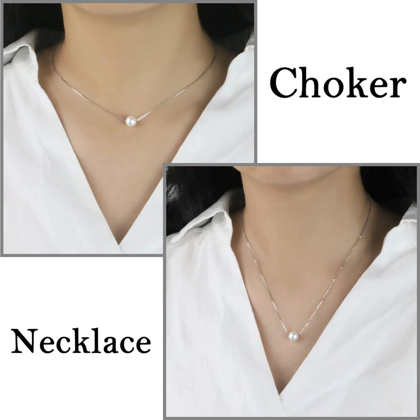 Sereney 10th Birthday Gifts for Girl Sterling Silver Pink Pearl Necklace as Gifts for 10 Year Old, Adjustable Length 10 Birthday Ideas for Teens Trendy 2025