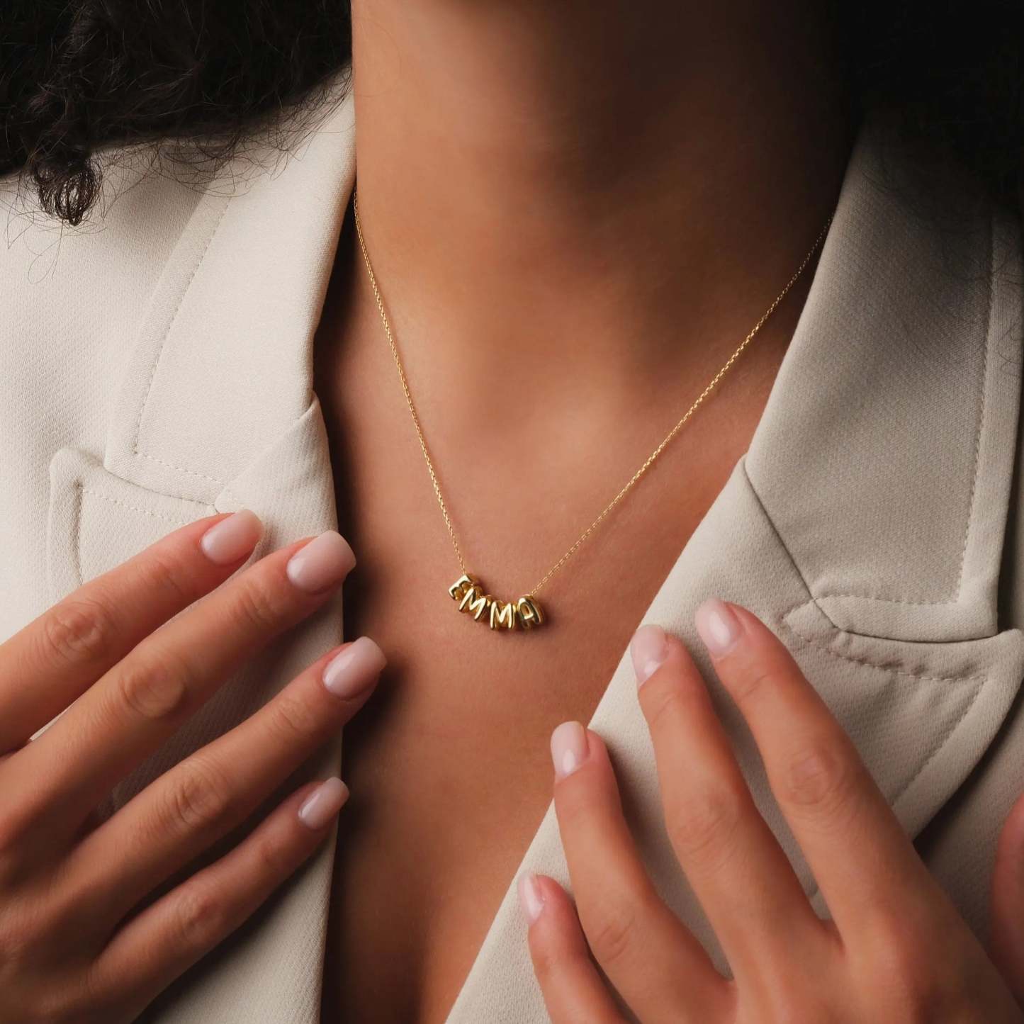 Name Bubble Necklace