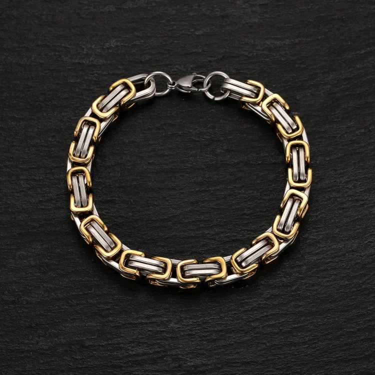 Father's Day Gifts Cuban Link Bracelet Stainless Steel Bracelet I Love You, Dad Sentimental Gift