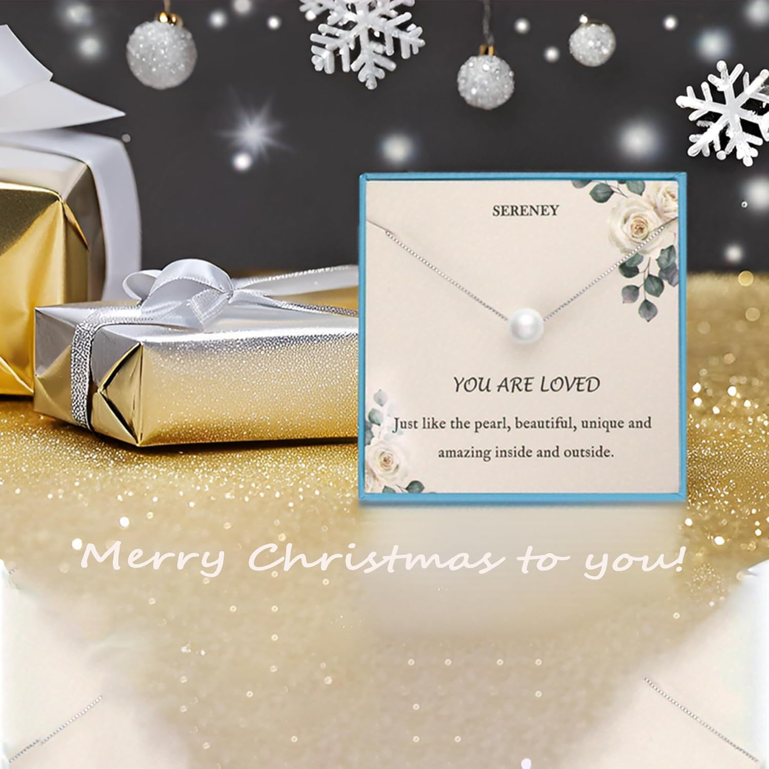 Sereney 10th Birthday Gifts for Girl Sterling Silver Pink Pearl Necklace as Gifts for 10 Year Old, Adjustable Length 10 Birthday Ideas for Teens Trendy 2025