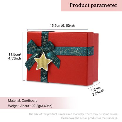 Christmas Gift Box 15.5 x 11.5 x 7.2 cm