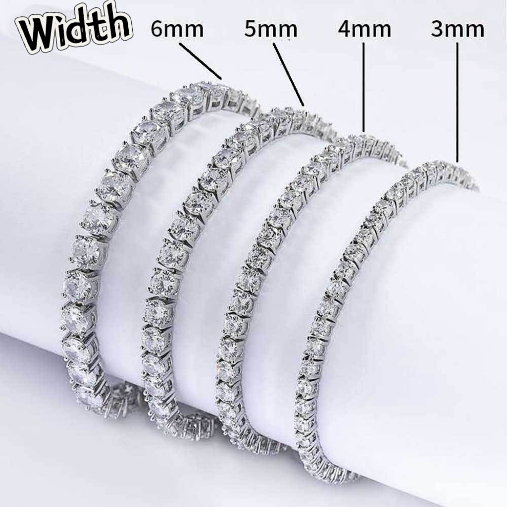Tennis Bracelet Trendy Brand Hip Hop Men's Bracelet