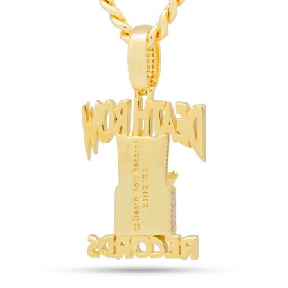Hip Hop Death Row Records - Iced Logo Necklace