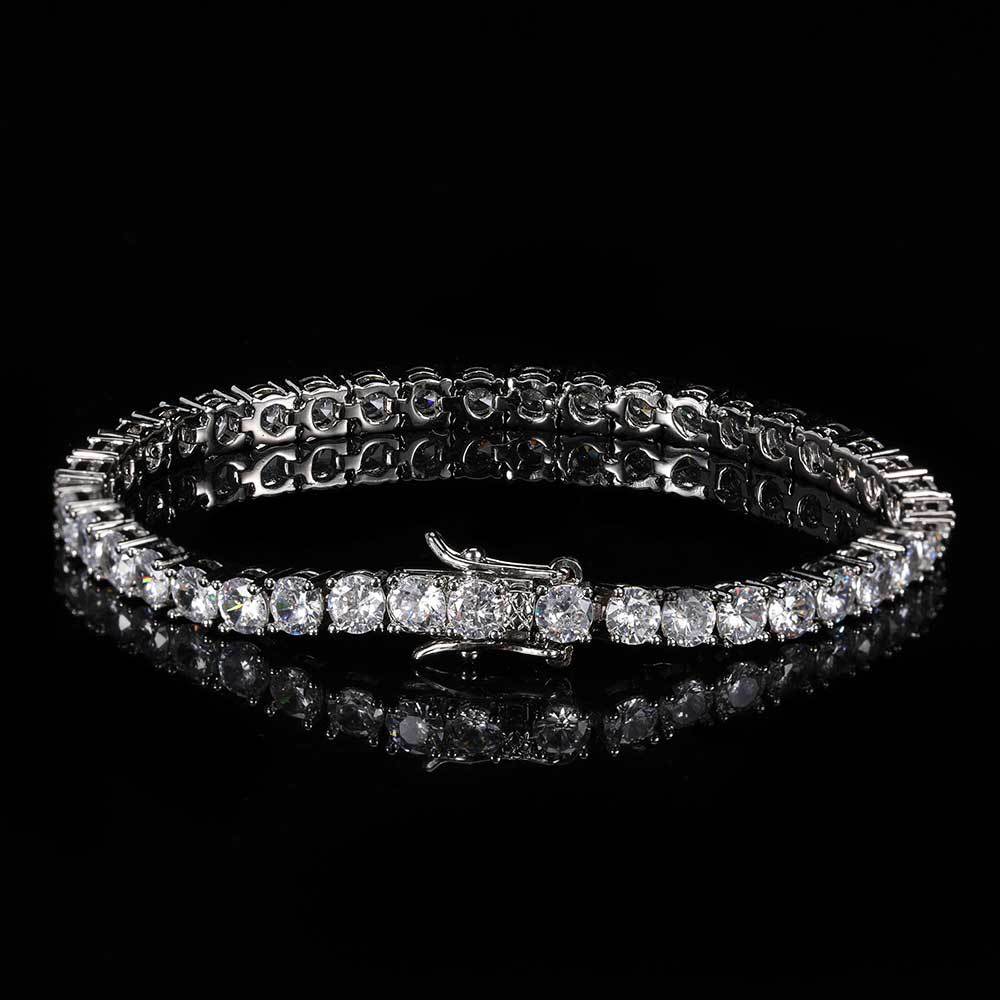Tennis Bracelet Trendy Brand Hip Hop Men's Bracelet