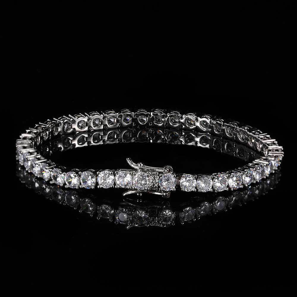Tennis Bracelet Trendy Brand Hip Hop Men's Bracelet