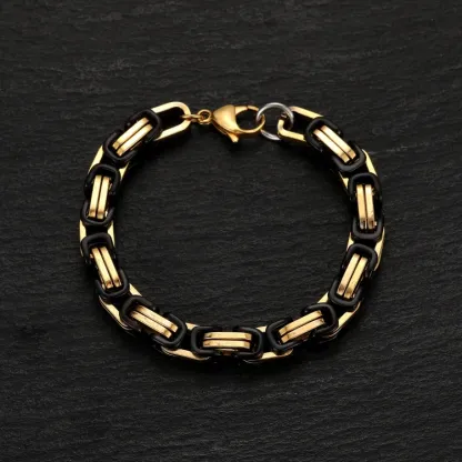 Father's Day Gifts Cuban Link Bracelet Stainless Steel Bracelet I Love You, Dad Sentimental Gift