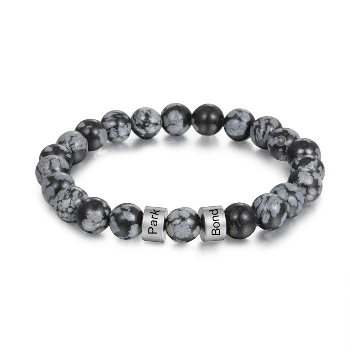 Customized Lava Tiger Eye Stone Beads Bracelet for Men