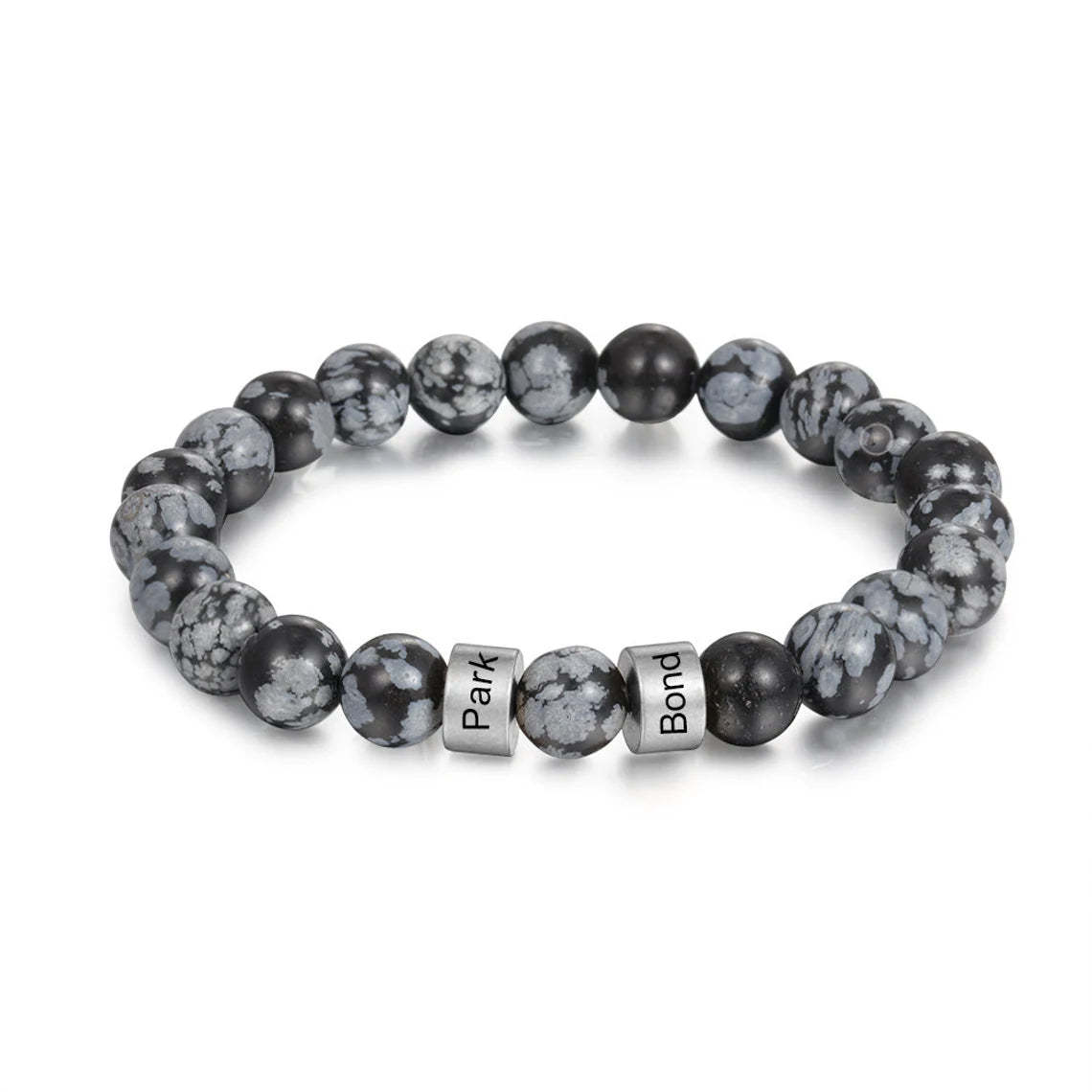 Customized Lava Tiger Eye Stone Beads Bracelet for Men