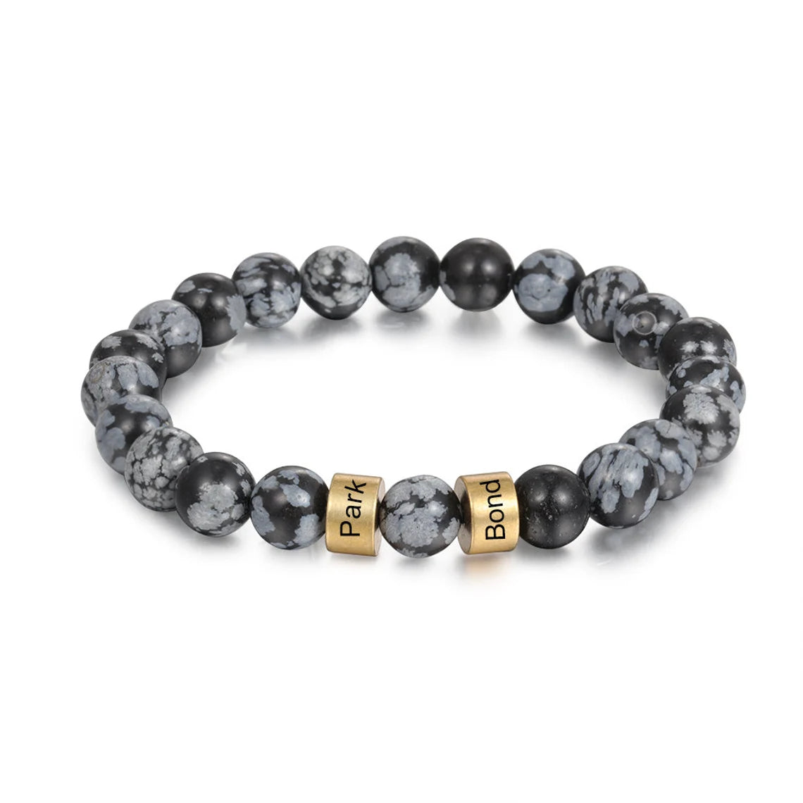 Customized Lava Tiger Eye Stone Beads Bracelet for Men