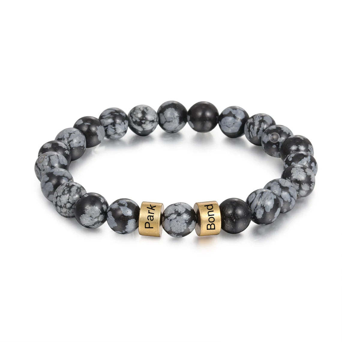 Customized Lava Tiger Eye Stone Beads Bracelet for Men