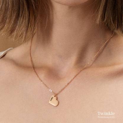 Personalized Jewelry Mother's Day Gift for Her Name Engraved Heart Necklace Friendship Unique Jewelry Meaningful Gift for Mom