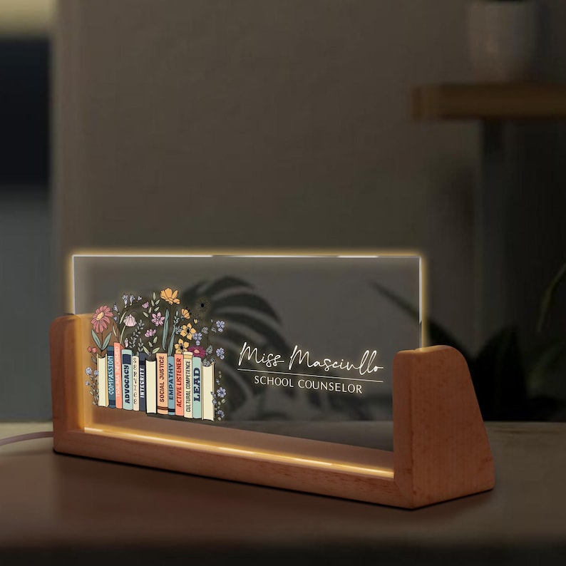 Teacher Gift 🎁Desktop Nameplate