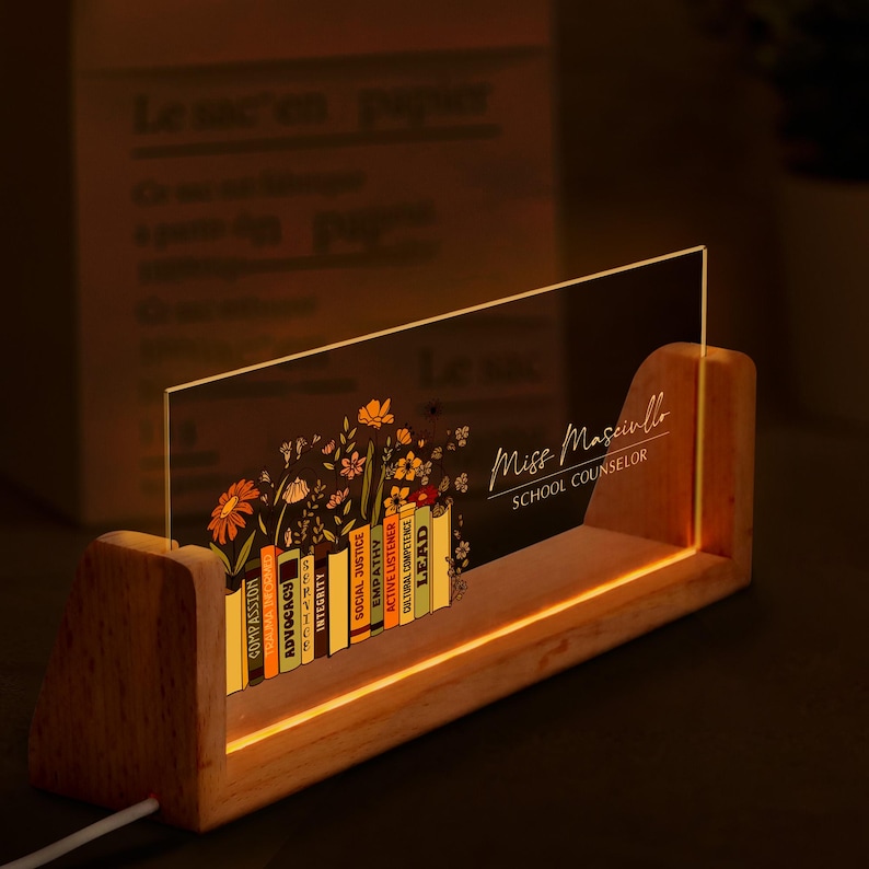 Teacher Gift 🎁Desktop Nameplate