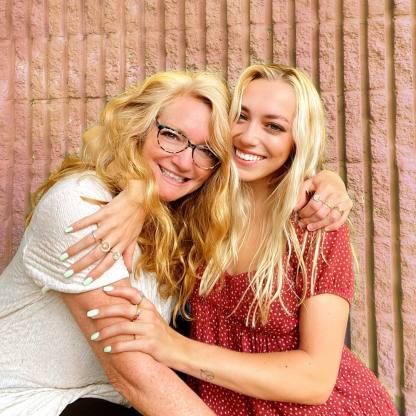 Mother & Daughter Bond Handcrafted Two Strand Knot Ring