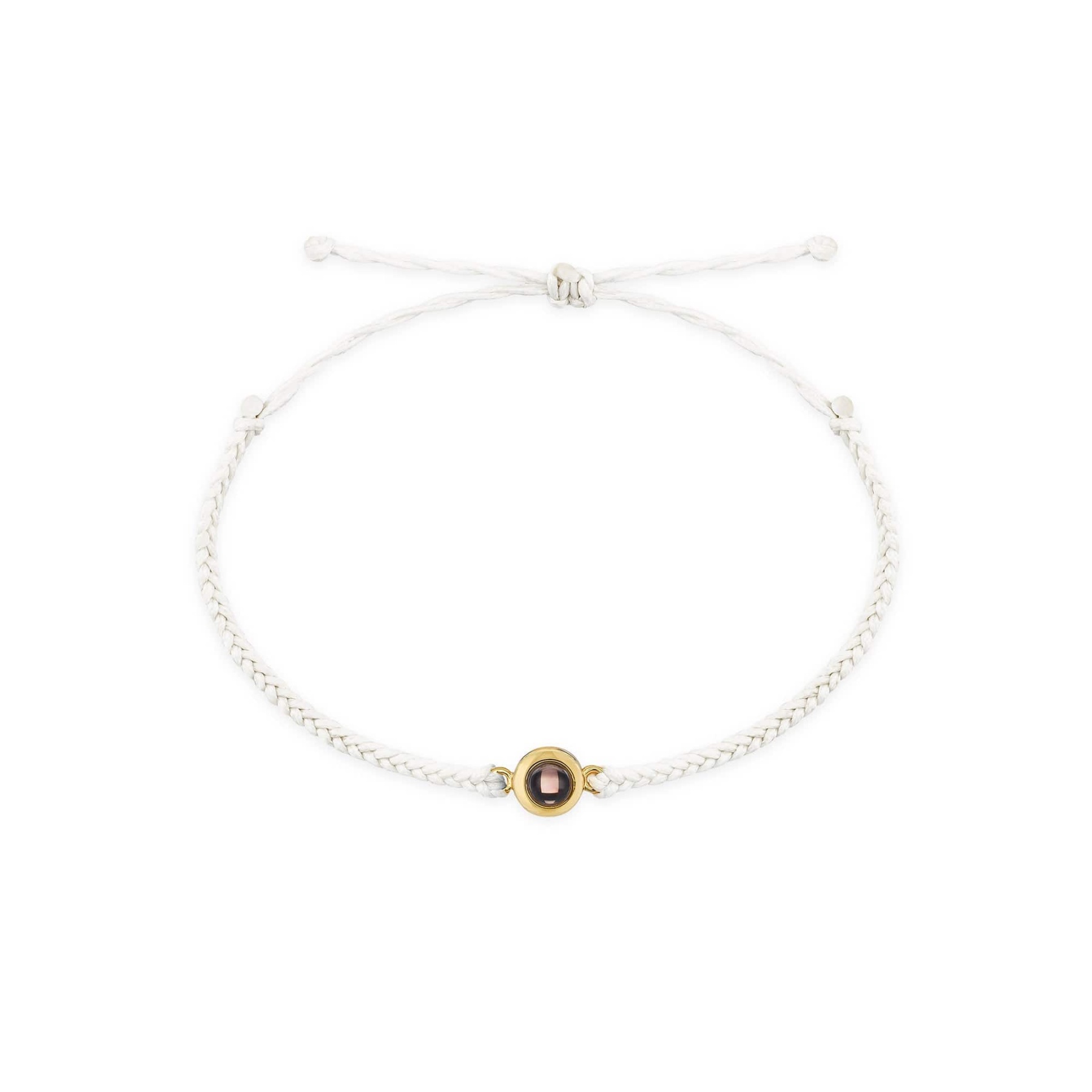 Personalized Circle Hidden Photo Projection Bracelet