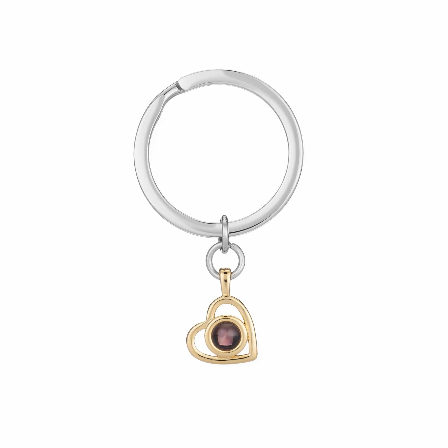 Personalized Heart Hidden Photo Inside Projection Necklace