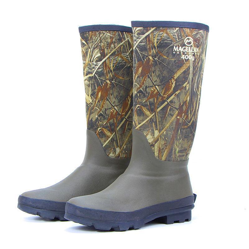 🚀 Act Fast-Men's Outdoor Warm Rubber Camouflage Boots Waterproof Non-slip EVA Hunting Boots