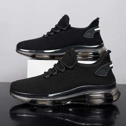 Men’s Wide Width Slip-On Walking Shoes with Arch Support & Height Increase – Comfortable, Breathable Sneakers for All-Season Outdoor Wear