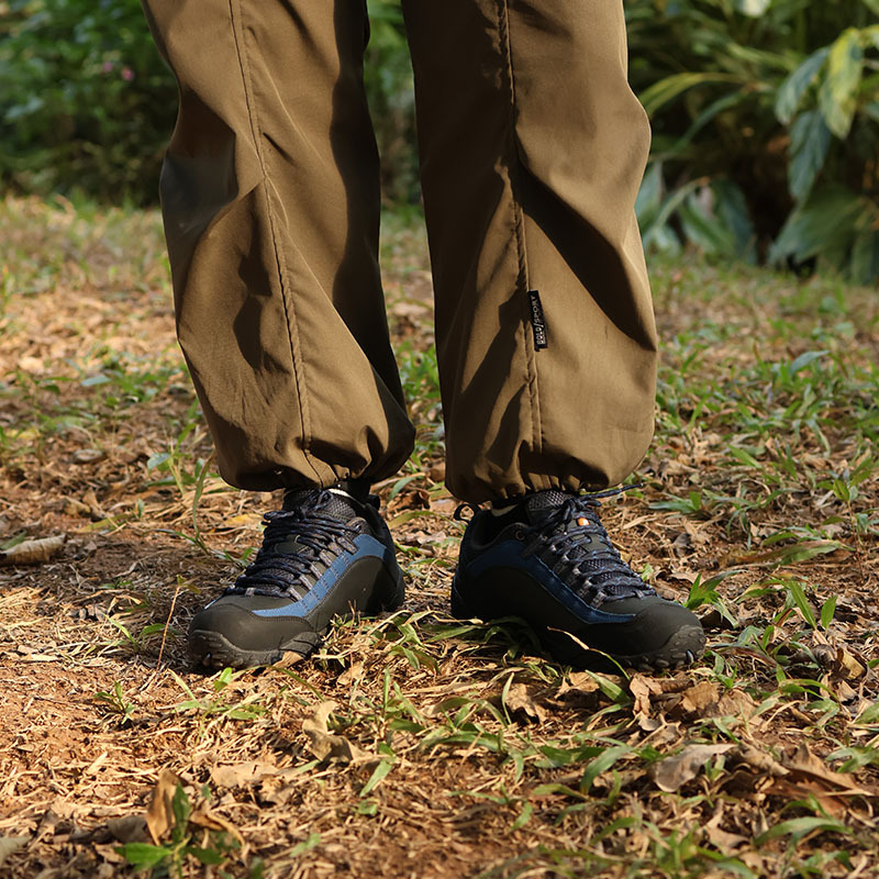 Men's Outdoor Comfortable Arch Support Wide Toe Hiking Shoes Non-Slip Durable Safety Hiking Shoes