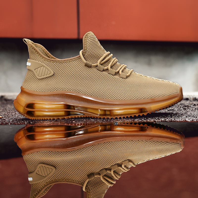 Men’s Wide Width Slip-On Walking Shoes with Arch Support & Height Increase – Comfortable, Breathable Sneakers for All-Season Outdoor Wear