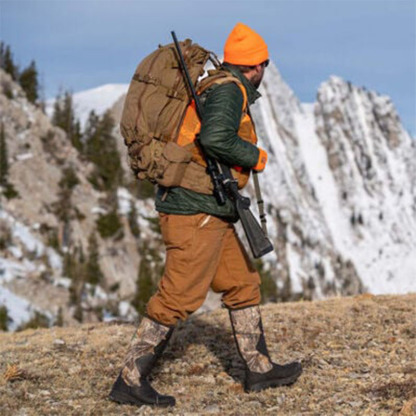 🚀 Act Fast-Men's Outdoor Warm Rubber Camouflage Boots Waterproof Non-slip EVA Hunting Boots