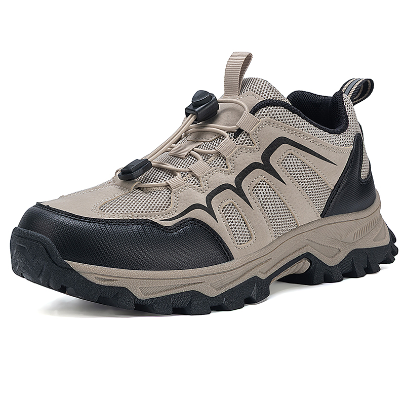 Men's Orthopedic Walking Shoes - Built-In Arch Support; Waterproof Leather Upper; Wide Toe; Non-Slip; Anti-Wear; Comfortable
