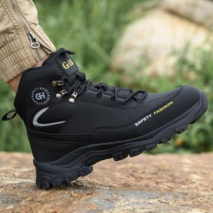 Men’s Hiking Boots – Waterproof Breathable & Lightweight Suede Leather Hiking Boots for Men