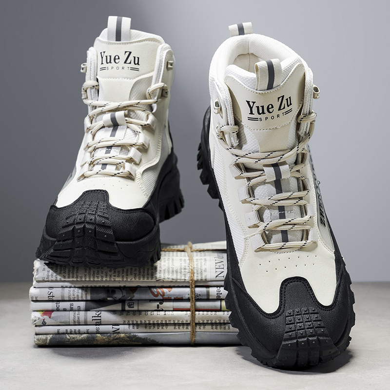 Men's Winter Warm and Cozy Thermal Lining Hiking Shoes - Lightweight - Anti-Slip - Water-Resistant - Breathable Sneakers -Ideal for Daily Routine, Outdoor Adventures, Sport, Travelling