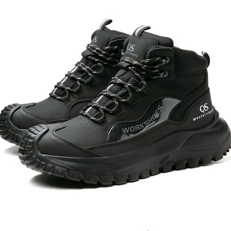 Men’s Safety Work Shoes-Smash&Puncture&Spark-Resistant-Waterproof-Non-Slip-Ideal For Industry/Construction Area