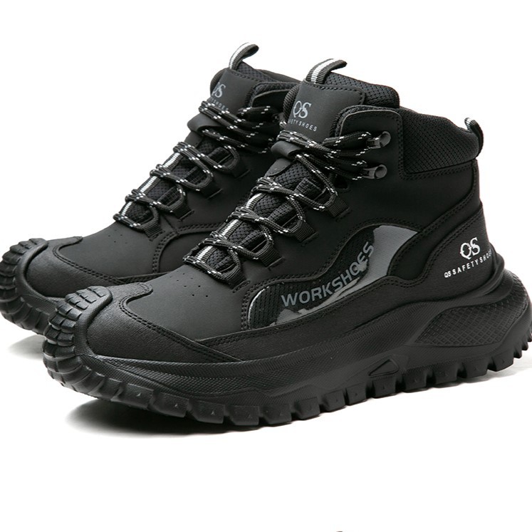Men’s Safety Work Shoes-Smash&Puncture&Spark-Resistant-Waterproof-Non-Slip-Ideal For Industry/Construction Area