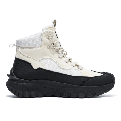 Men's Winter Warm and Cozy Thermal Lining Hiking Shoes - Lightweight - Anti-Slip - Water-Resistant - Breathable Sneakers -Ideal for Daily Routine, Outdoor Adventures, Sport, Travelling