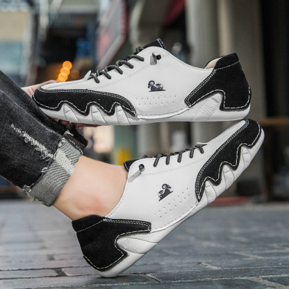 Barefoot Walking Shoes Couple Fashion Color Blocking Casual Lightweight Commute Sneakers Slip-on Shoes