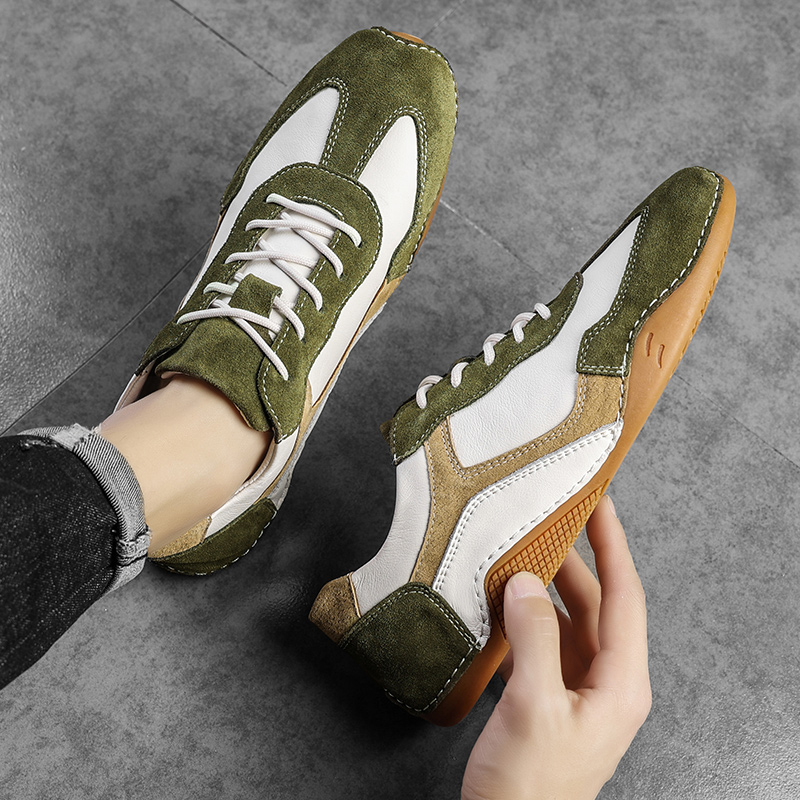 Barefoot Walking Shoes Couple Fashion Color Blocking Casual Lightweight Commute Sneakers Slip-on Shoes