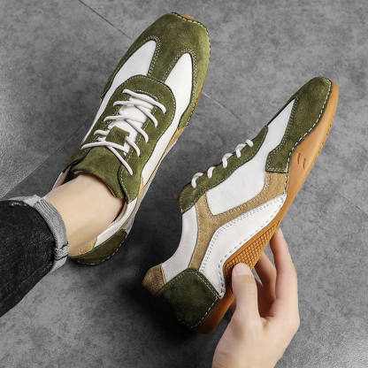 Barefoot Walking Shoes Couple Fashion Color Blocking Casual Lightweight Commute Sneakers Slip-on Shoes