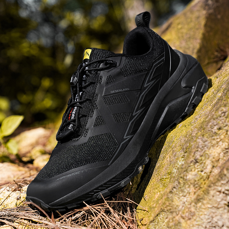 Men's Trail Running Shoes Non-Slip Lightweight Jogging Shoe Walking Hiking Outdoor Footwear Sport Sneakers