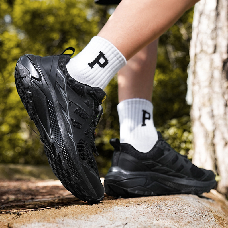 Men's Trail Running Shoes Non-Slip Lightweight Jogging Shoe Walking Hiking Outdoor Footwear Sport Sneakers