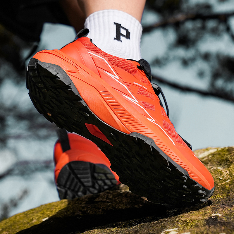 Men's Trail Running Shoes Non-Slip Lightweight Jogging Shoe Walking Hiking Outdoor Footwear Sport Sneakers