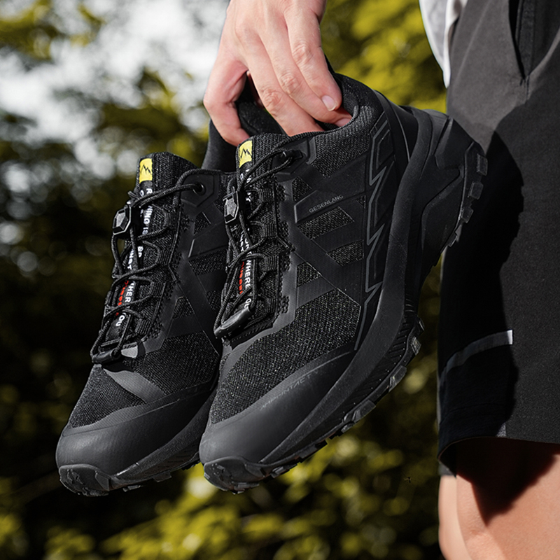 Men's Trail Running Shoes Non-Slip Lightweight Jogging Shoe Walking Hiking Outdoor Footwear Sport Sneakers