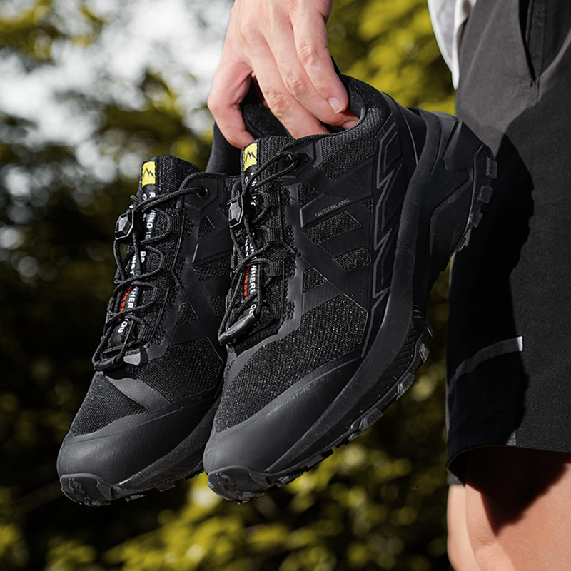 Men's Trail Running Shoes Non-Slip Lightweight Jogging Shoe Walking Hiking Outdoor Footwear Sport Sneakers