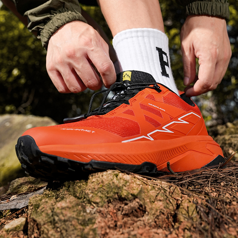 Men's Trail Running Shoes Non-Slip Lightweight Jogging Shoe Walking Hiking Outdoor Footwear Sport Sneakers
