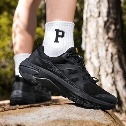 Men's Trail Running Shoes Non-Slip Lightweight Jogging Shoe Walking Hiking Outdoor Footwear Sport Sneakers