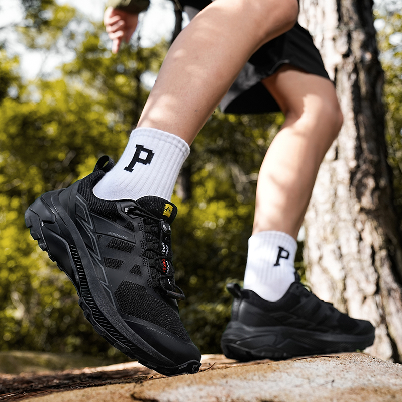 Men's Trail Running Shoes Non-Slip Lightweight Jogging Shoe Walking Hiking Outdoor Footwear Sport Sneakers