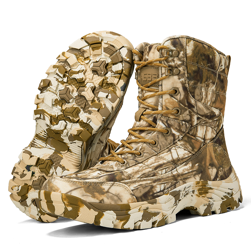 Waterproof Hunting Boots for Men Insulated with 400g Thinsulate Ultra, Leather & Textile Upper, Comfort Footbed & Traction Outsole