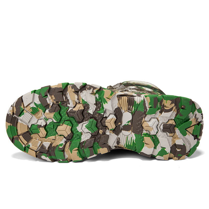 Waterproof Hunting Boots for Men Insulated with 400g Thinsulate Ultra, Leather & Textile Upper, Comfort Footbed & Traction Outsole