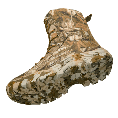 Waterproof Hunting Boots for Men Insulated with 400g Thinsulate Ultra, Leather & Textile Upper, Comfort Footbed & Traction Outsole