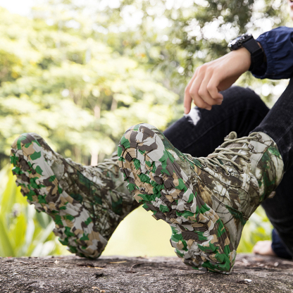 Waterproof Hunting Boots for Men Insulated with 400g Thinsulate Ultra, Leather & Textile Upper, Comfort Footbed & Traction Outsole